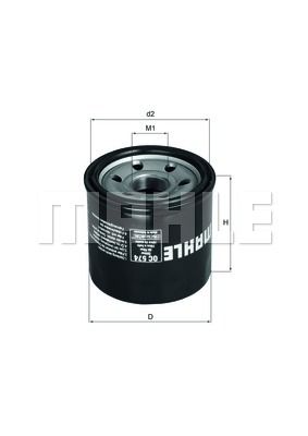 WILMINK GROUP Eļļas filtrs WG1217197